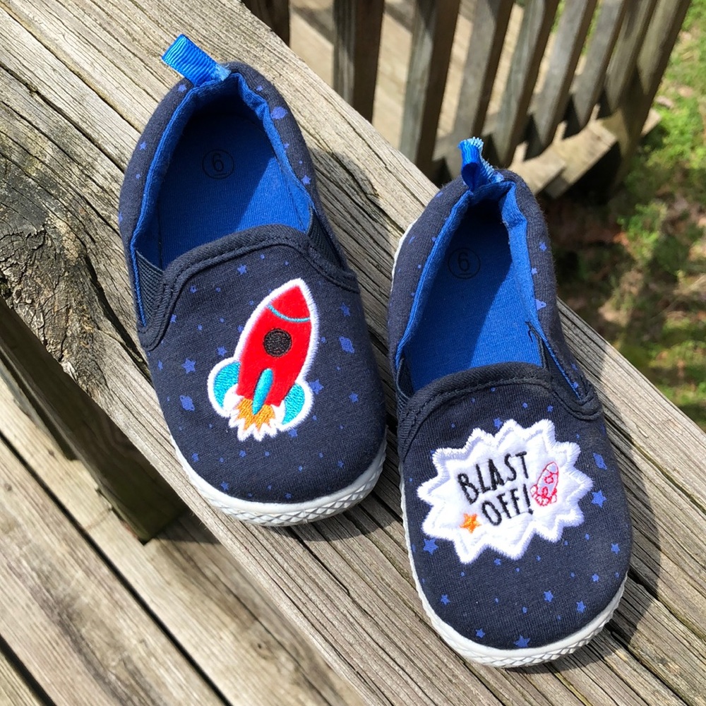Adorable Rocket Shop Toddler Loafers